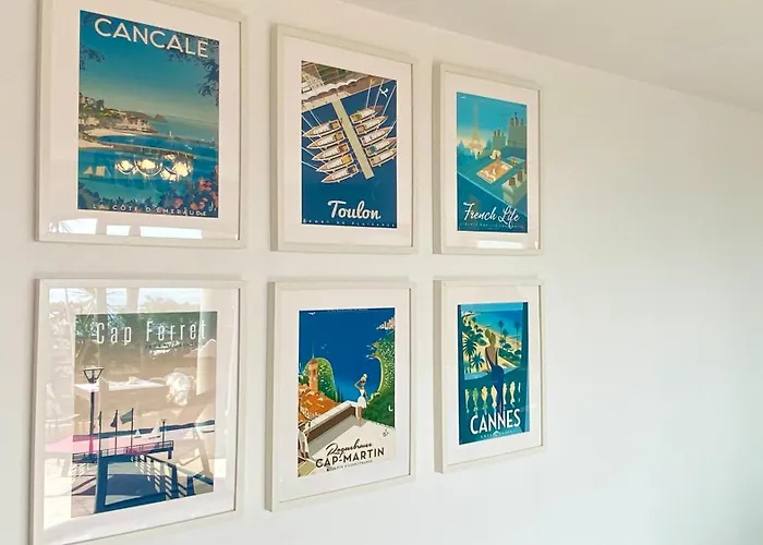 And Sea View アパート ロクブリュヌ＝カップ＝マルタン