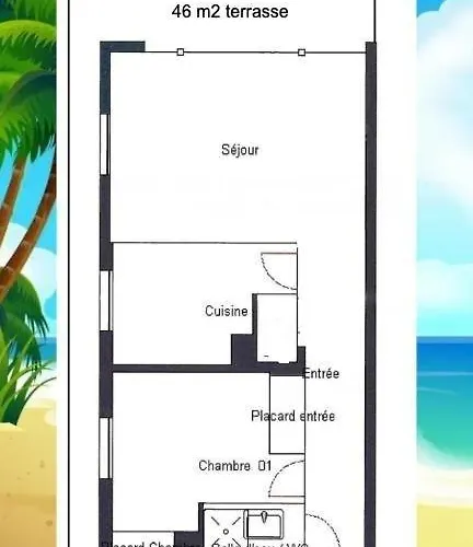 And Sea View アパート ロクブリュヌ＝カップ＝マルタン